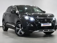 Usado Peugeot 3008 GT-line 131 CV (96 kW) 2019 Negro SUV