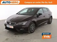 Usado Seat Leon XCELLENCE 150 CV (110 kW) 2017 Morado Berlina