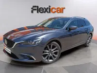 Usado Mazda 6 Luxury 150 CV (110 kW) 2016 Gris Familiar