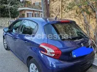 Usado Peugeot 208 Access 68 CV (50 kW) 2014 Azul Utilitario