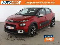 Usado Citroën C3 Feel 82 CV (60 kW) 2017 Rojo Utilitario