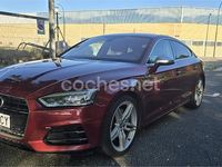 Usado Audi A5 Sportback Sport 218 CV (160 kW) 2017 Granate Utilitario