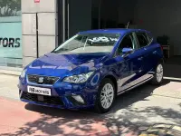 Usado Seat Ibiza Style 75 CV (55 kW) 2017 Azul Berlina