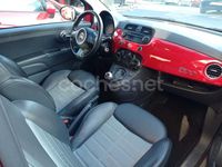 Usado Fiat 500 Lounge 69 CV (50 kW) 2009 Rojo Berlina