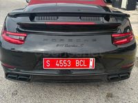 Usado Porsche 911 Turbo S Cabriolet 580 CV (426 kW) 2016 Negro Descapotable