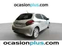 Usado Peugeot 208 Style 75 CV (55 kW) 2017 Gris plata Utilitario