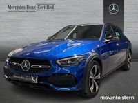 Usado Mercedes C220 200 CV (147 kW) 2022 Azul Familiar