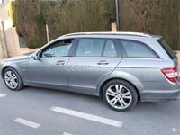 Usado Mercedes C220 Avantgarde 170 CV (125 kW) 2009 Gris / plata Familiar