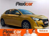 Usado Peugeot 208 Active 101 CV (74 kW) 2020 Amarillo Utilitario