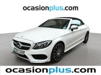 Usado Mercedes C250 AMG 204 CV (150 kW) 2017 Blanco Descapotable
