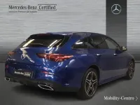 Usado Mercedes CLA250e AMG line 163 CV (119 kW) 2025 Azul denim metalizado Coupe
