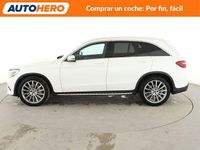 Usado Mercedes GLC220 AMG line 170 CV (125 kW) 2019 Blanco SUV