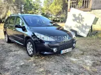 Usado Peugeot 307 110 CV (80 kW) 2007 Negro Familiar