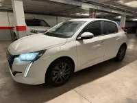 Begagnad Peugeot 208 Business-Line 100 HK (73 kW) 2021 Vit Halvkombi