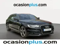 Usado Audi A6 S-Line 313 CV (230 kW) 2013 Negro Familiar
