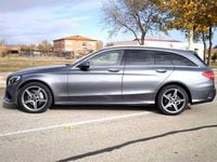 Usado Mercedes C220 170 CV (125 kW) 2018 Gris Berlina