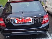 Usado Mercedes C220 Elegance 170 CV (125 kW) 2011 Negro Familiar