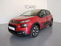 Usado Citroën C3 PureTech 81 CV (59 kW) 2018 Granate Utilitario