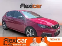 Usado Peugeot 308 GT-line 131 CV (96 kW) 2019 Rojo Utilitario