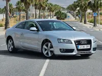Usado Audi A5 240 CV (176 kW) 2010 Gris / plata Coupe