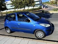 Usado Hyundai i10 GLS 78 CV (57 kW) 2009 Azul Utilitario