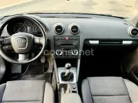 Usado Audi A3 Ambition 140 CV (102 kW) 2007 Negro Utilitario
