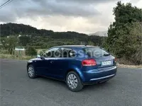 Usado Audi A3 105 CV (77 kW) 2007 Azul Utilitario