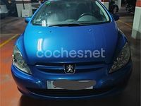 Usado Peugeot 307 CC 110 CV (80 kW) 2005 Azul Descapotable