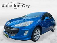 Usado Peugeot 308 Sport 110 CV (80 kW) 2010 Azul Berlina