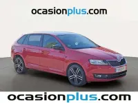 Usado Skoda Rapid Ambition 90 CV (66 kW) 2014 Rojo Utilitario