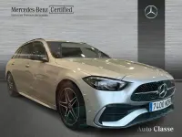 Usado Mercedes C220 200 CV (147 kW) 2025 Gris Familiar