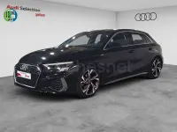 Usado Audi A3 S-Line 150 CV (110 kW) 2022 Negro Berlina