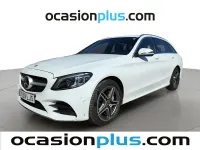 Usado Mercedes C220 AMG 194 CV (142 kW) 2020 Blanco Familiar