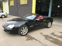 Usado Mercedes SL500 306 CV (225 kW) 2003 Negro Descapotable