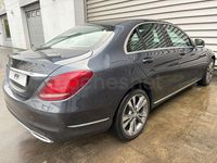 Usado Mercedes C220 Avantgarde 170 CV (125 kW) 2015 Gris / plata Berlina