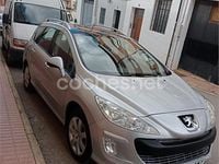 Usado Peugeot 308 SW Sport 110 CV (80 kW) 2010 Gris / plata Familiar