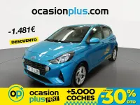 Usado Hyundai i10 67 CV (49 kW) 2022 Azul Utilitario