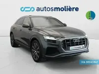 Usado Audi Q8 S-Line 286 CV (210 kW) 2022 Gris / plata SUV