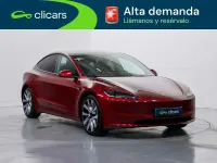 Usado Tesla Model 3 Standard Range 208 kW (283 CV) 2024 Rojo Berlina