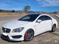 Usado Mercedes CLA45 AMG AMG 360 CV (264 kW) 2015 Blanco Berlina
