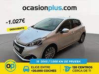 Usado Peugeot 208 Allure 110 CV (80 kW) 2018 Gris Utilitario