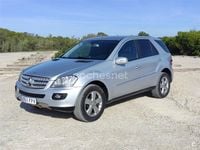 Usado Mercedes ML420 306 CV (225 kW) 2007 Gris / plata SUV
