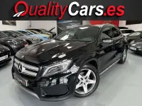 Usado Mercedes GLA200 AMG line 136 CV (100 kW) 2016 Negro SUV