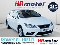 Usado Seat Leon Reference 110 CV (80 kW) 2018 Blanco Berlina
