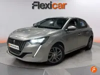 Usado Peugeot 208 Active 100 CV (73 kW) 2021 Gris Utilitario