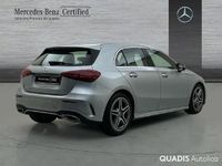 Usado Mercedes A180 AMG line 136 CV (100 kW) 2025 Plata hightech