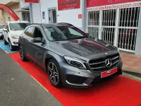 Usado Mercedes GLA220 AMG line 170 CV (125 kW) 2015 Gris / plata SUV