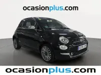 Usado Fiat 500 Lounge 69 CV (50 kW) 2016 Negro Utilitario