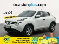 Usado Nissan Juke Visia 94 CV (69 kW) 2017 Blanco SUV
