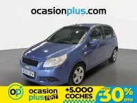 Usado Chevrolet Aveo LS 101 CV (74 kW) 2009 Azul Utilitario